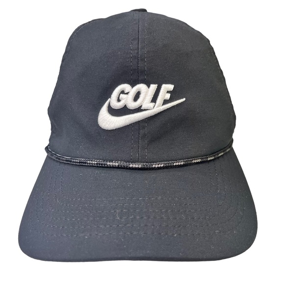 Nike Other - Nike Golf Black Adjustable Hat Cap